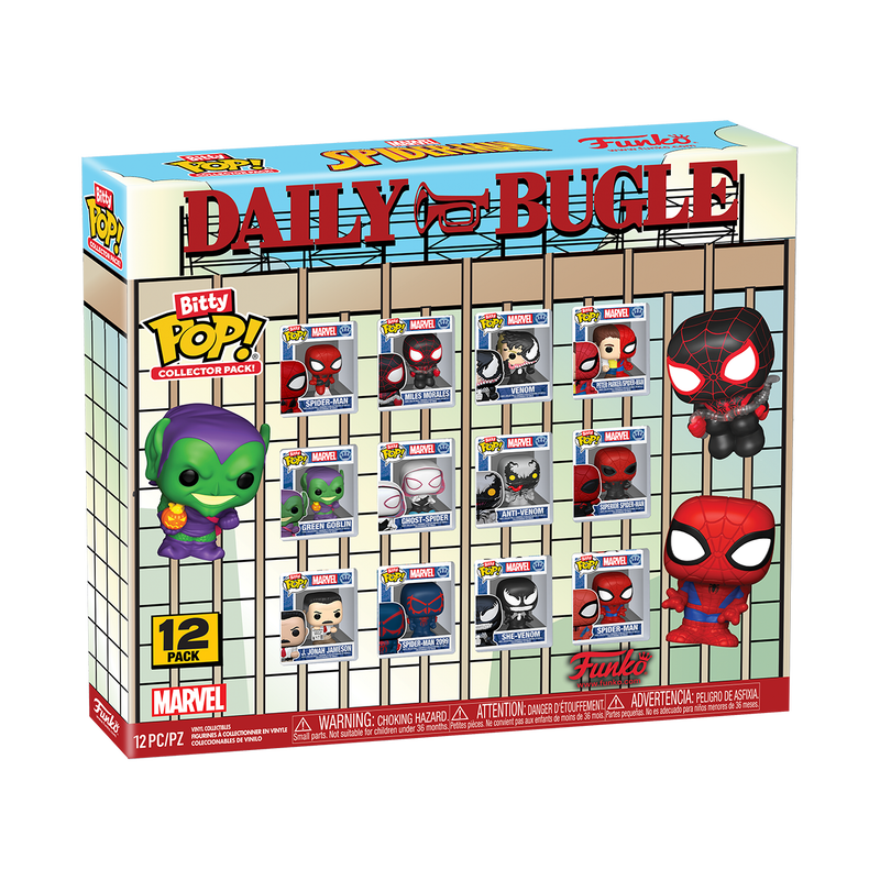 Bitty Pop! Collector Pack Spider-Man 12-Pack, , hi-res view 1