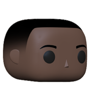 BAP: Head&Hair- ML SK4 Buzz Black(HLS), Image 1