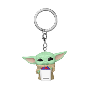 Pop! Keychain Grogu with Popcorn, , hi-res view 1