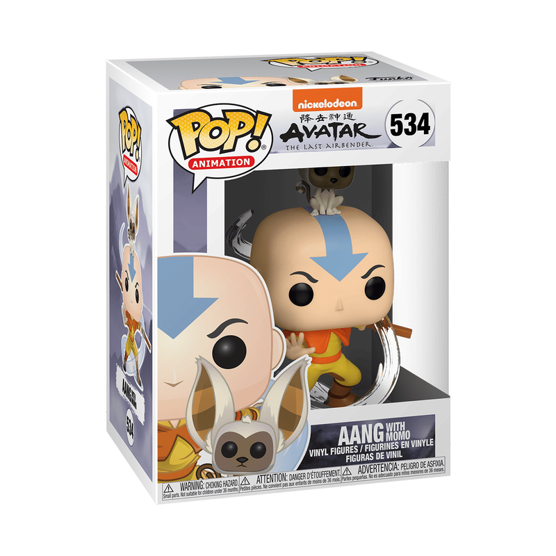 Pop! Aang with Momo, , hi-res view 2