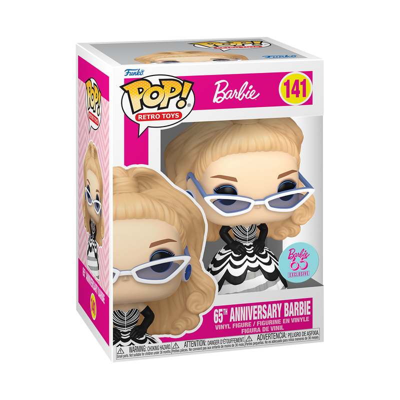 Pop! 65th Anniversary Barbie, , hi-res view 2