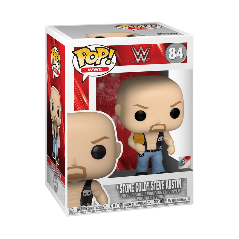 Pop! "Stone Cold" Steve Austin with Championship Belt, , hi-res view 2