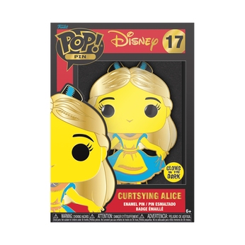 Pop! Pin Curtsying Alice (Glow), Image 1