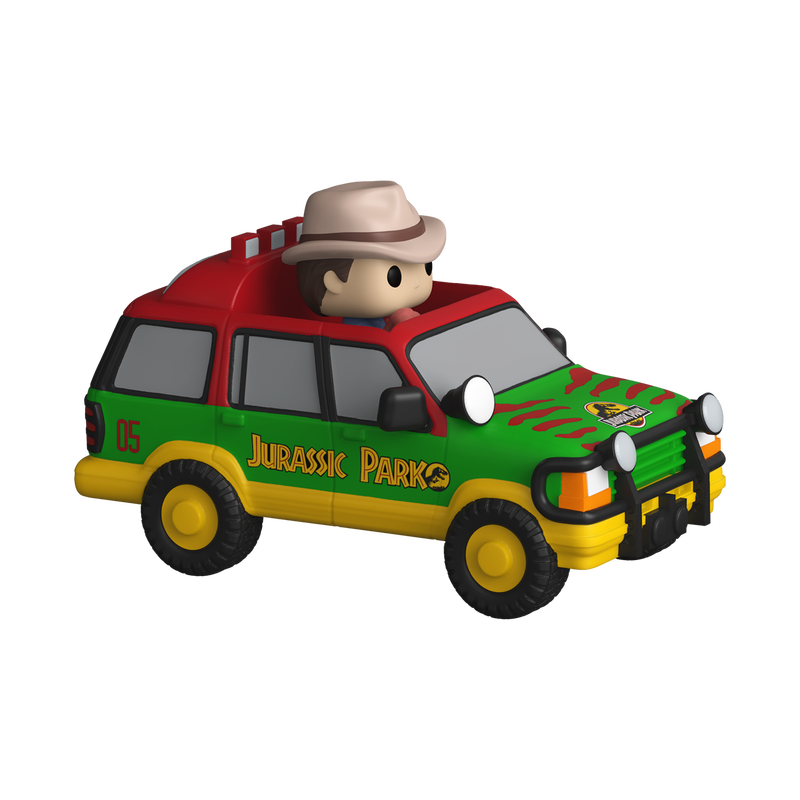 Bitty Pop! Rides Dr. Alan Grant and Jurassic SUV, , hi-res view 1