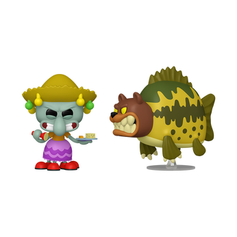 Pop! Squidward & Sea Bear 2-Pack, , hi-res view 1