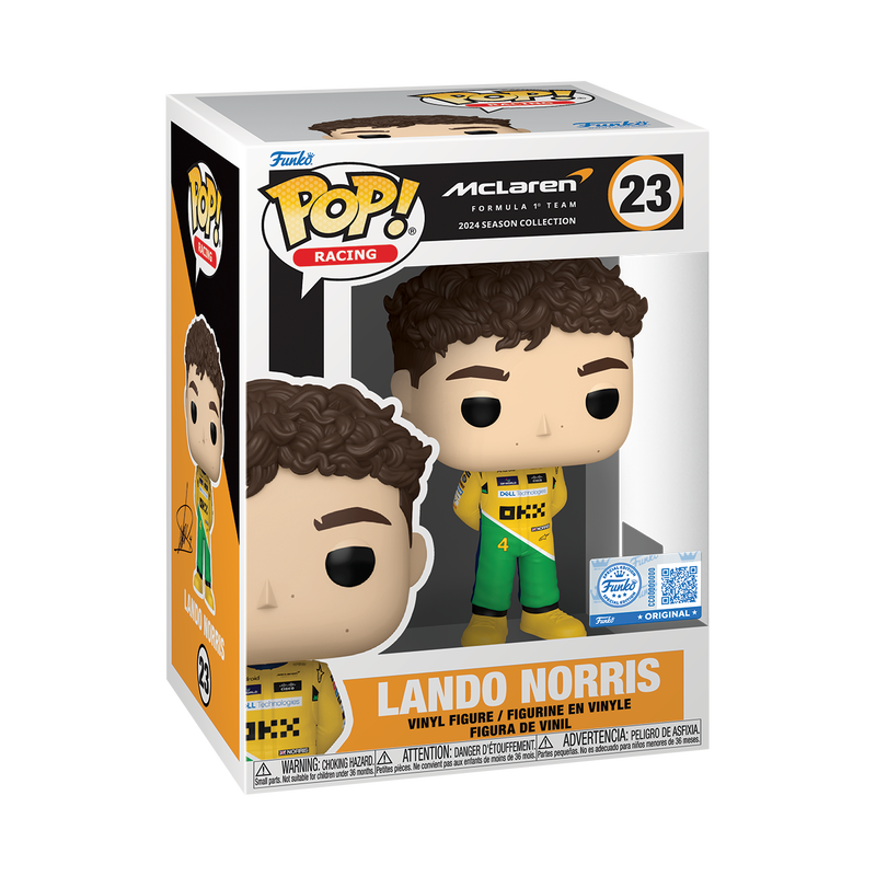 Pop! Lando Norris (Senna Tribute Uniform), , hi-res view 2