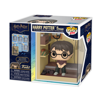 Pop! Nooks Harry Potter in Cupboard, Image 2