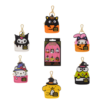 NYCC Limited Edition Hello Kitty & Friends Halloween Costume Mystery Mini Backpack Keychain Charm - Sanrio, Image 1
