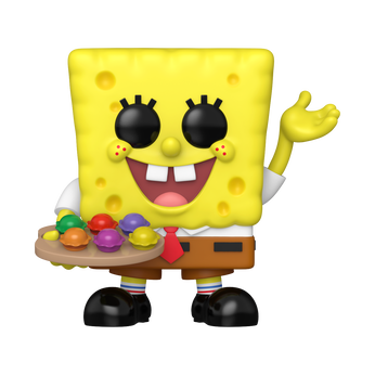 Pop! SpongeBob with Pretty Patties (Glow), Image 1