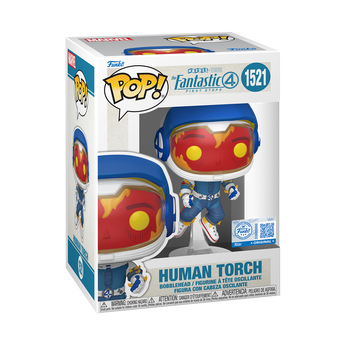 Pop! Human Torch (Space Suit) (Fantastic Four: First Steps), Image 2