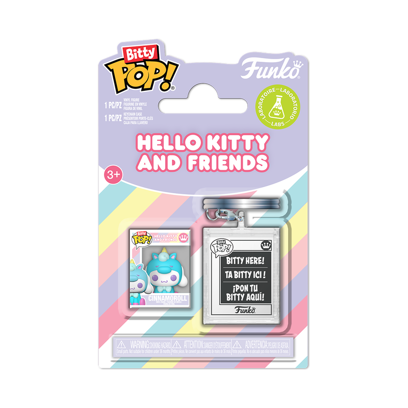 Bitty Pop! & Accessories Cinnamoroll (Unicorn) & Keychain, , hi-res view 1