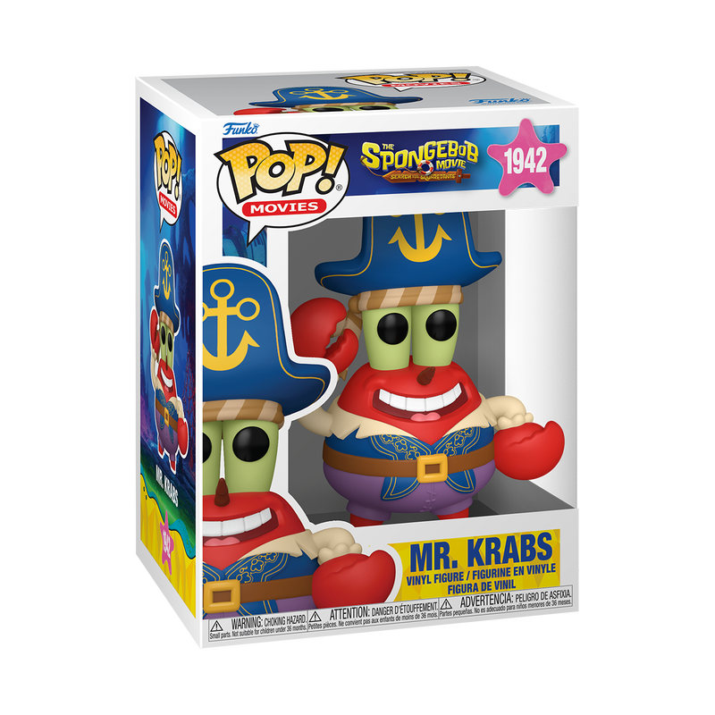 Pop! Mr. Krabs (Pirate), , hi-res view 2