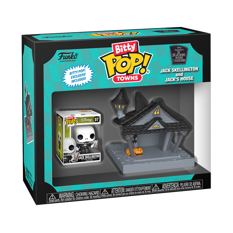 Bitty Pop! Towns Jack Skellington and Jack's House, , hi-res view 3