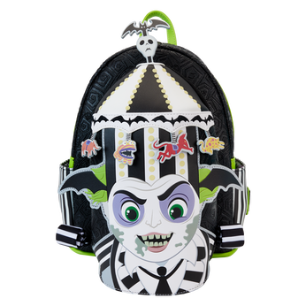 Beetlejuice Carousel Hat Light Up Cosplay Mini Backpack, , hi-res view 1