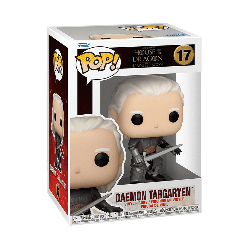 Pop! Daemon Targaryen with Dark Sister (Wearing Armor), , hi-res view 2