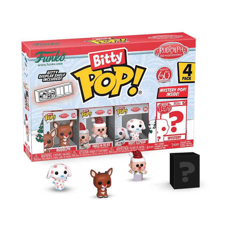 Bitty Pop! Rudolph the Red-Nosed Reindeer 4-Pack Series 3, , hi-res view 1