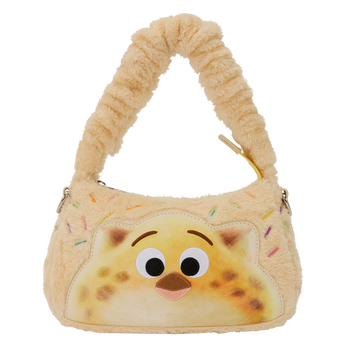 Zootropolis 2 Officer Clawhauser Cotton Candy Plush Cosplay Crossbody Bag, Image 1