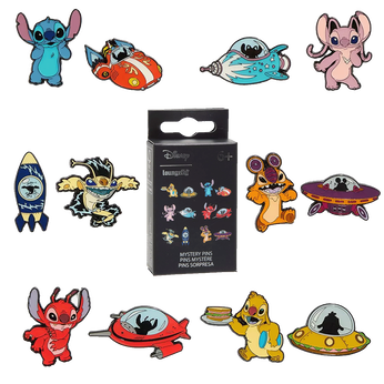 Stitch and Other Experiments 2 Pack Mystery Pin - Disney, , hi-res view 1