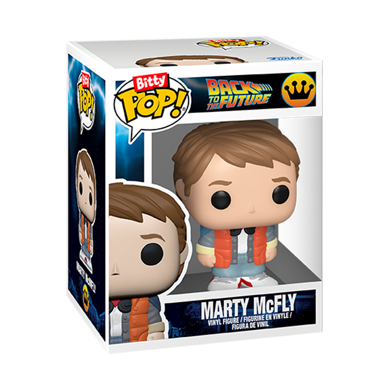 Bitty Pop! Rides Marty McFly and Time Machine, , hi-res view 3