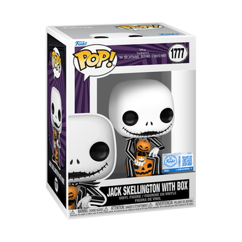 Pop! Jack Skellington with Box, , hi-res view 2