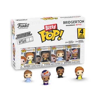 Bitty Pop! Netflix Bridgerton 4-Pack Series 3, Image 1