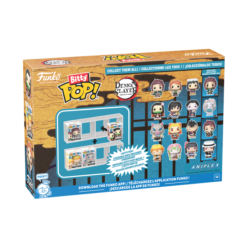 Bitty Pop! Demon Slayer 4-Pack Series 2, , hi-res view 3