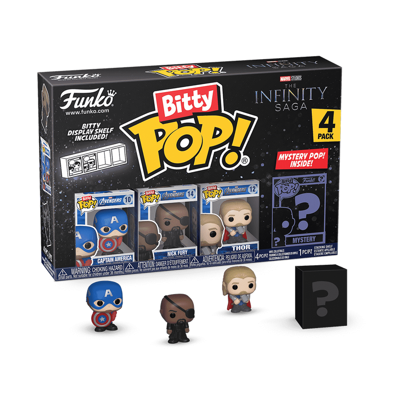 Bitty Pop! Marvel the Infinity Saga 4-Pack Series 1, , hi-res view 1