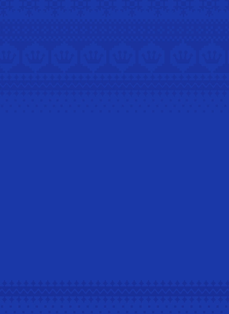 blue background with christmas jumper pattern