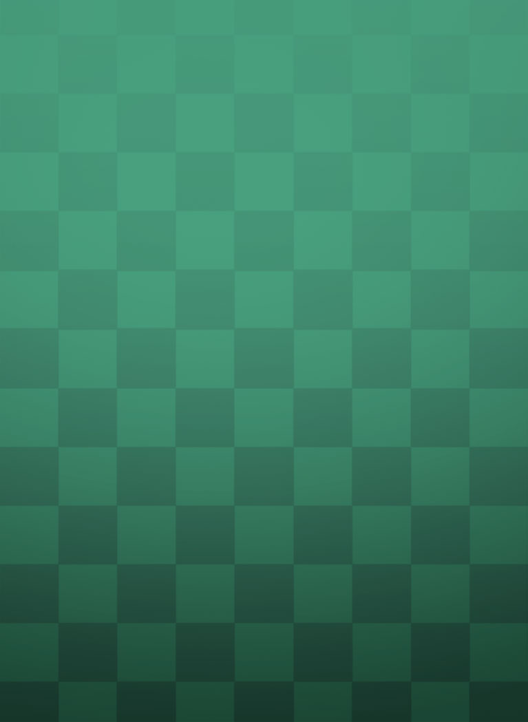 green checkerboard pattern