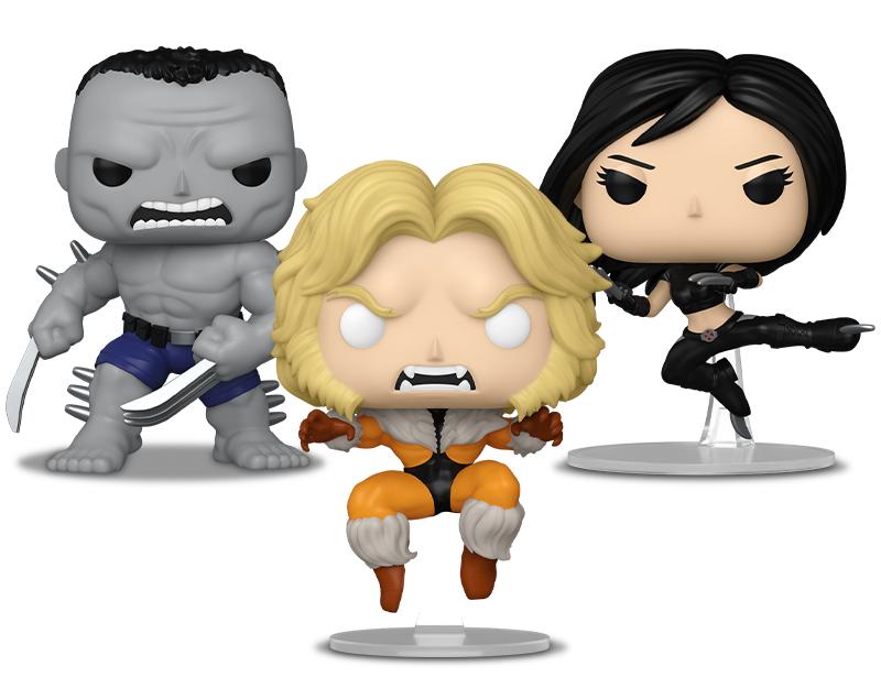 X Men Funko Pop figures