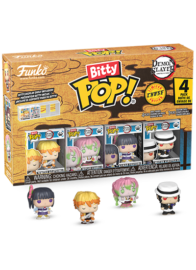 Bitty Pop! Demon Slayer 4-Pack Series 1