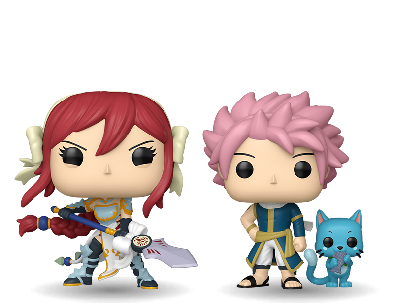 Funko POP Fairy Tail collection