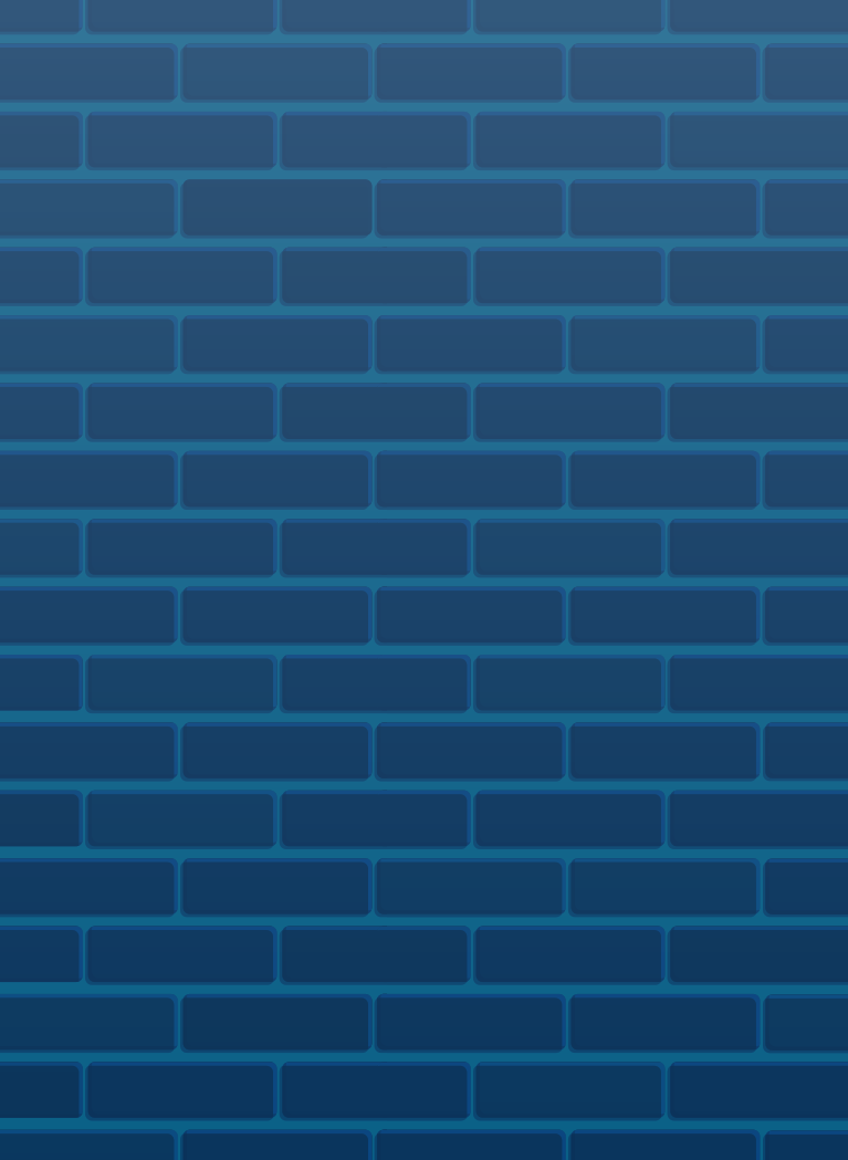 blue brick wall background