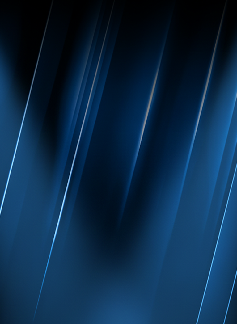 Blue abstract background with soft, blurred light streaks and gradients