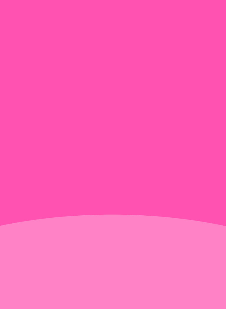 Shocking pink background with pale pink elipse