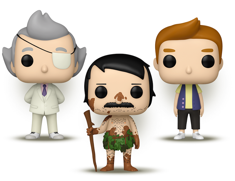 Bob's Burgers Funko Pop figures