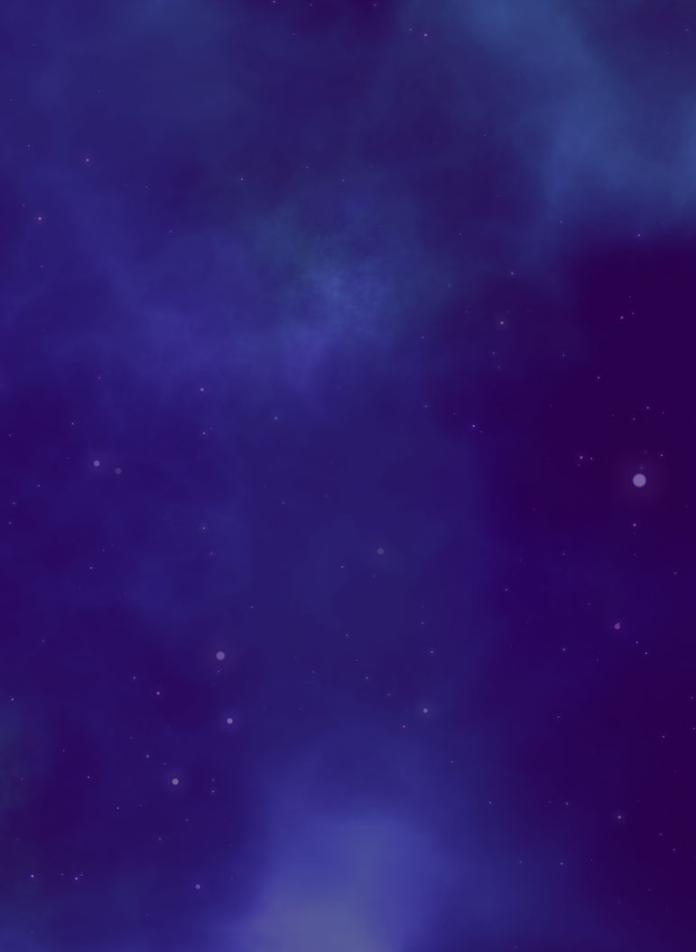 Indigo background with stars
