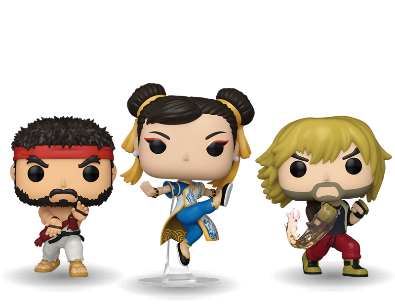 Funko POP! Street Fighter vinyl collectibles