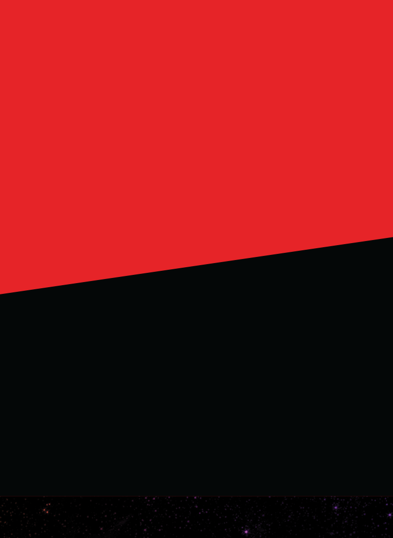 Black and red background separated diagonally