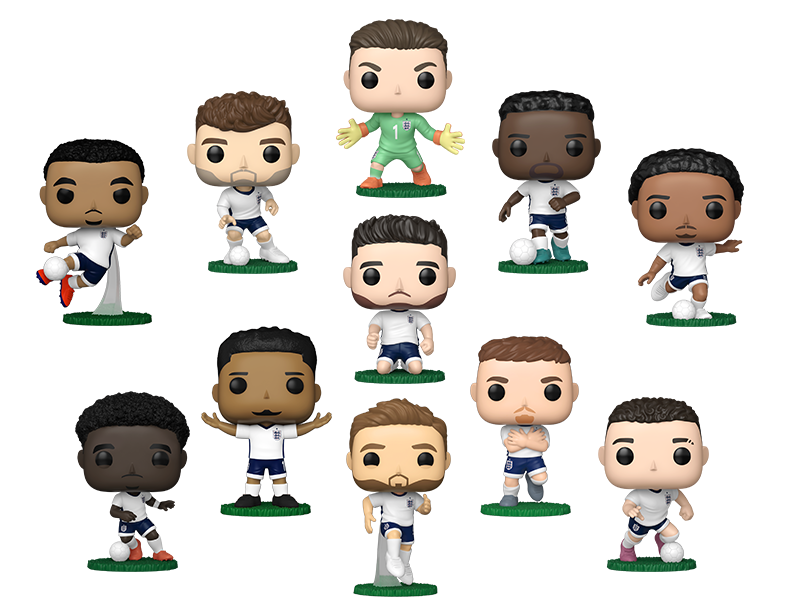 Funko Pop Team England Football collection