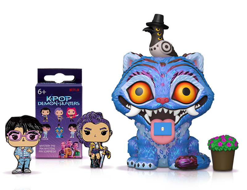 Funko and Loungefly KPop Demon Hunters collectibles