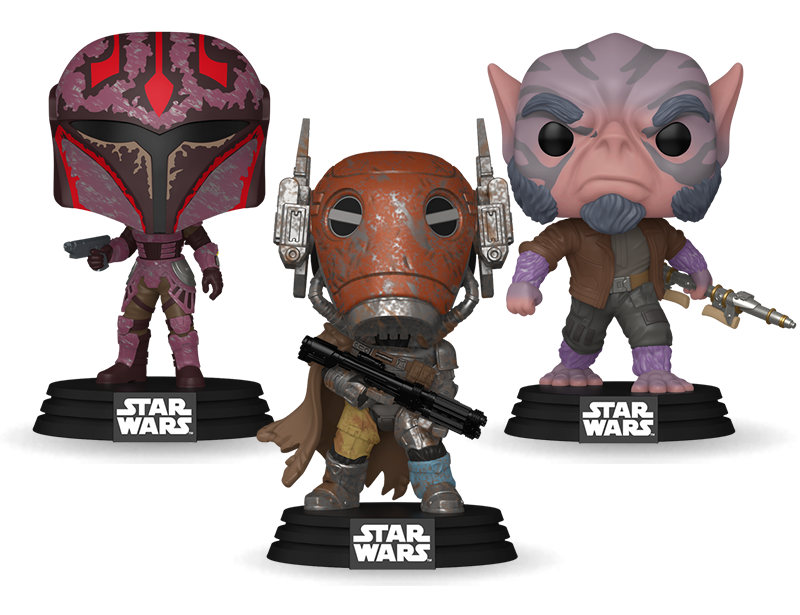 Mandalorian and Grogu Funko Collection