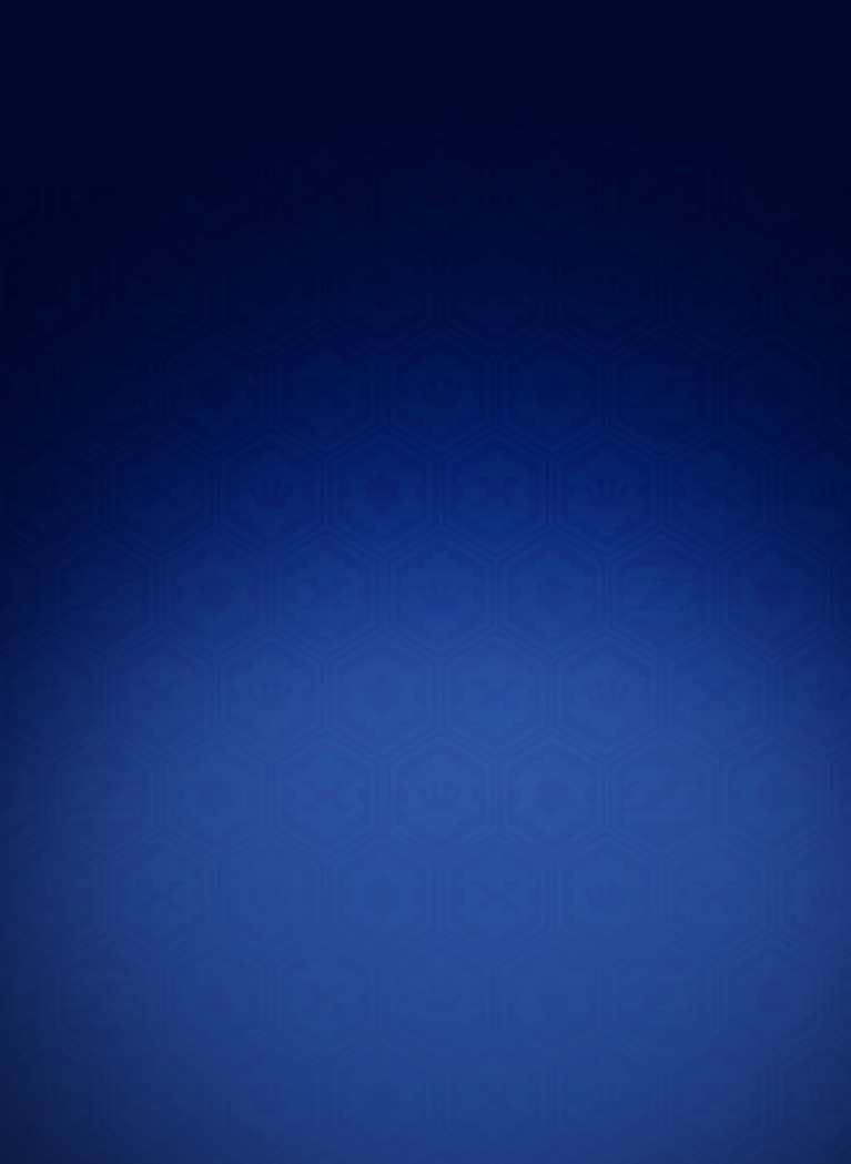 Gradient blue background with hexagonal repeat pattern