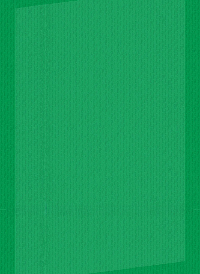 Bright green background with faint thread texture