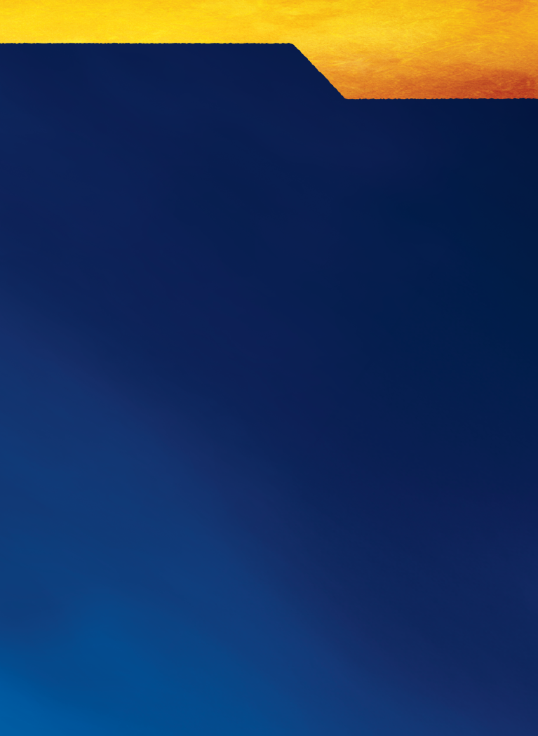 dark blue background with yellow top belt
