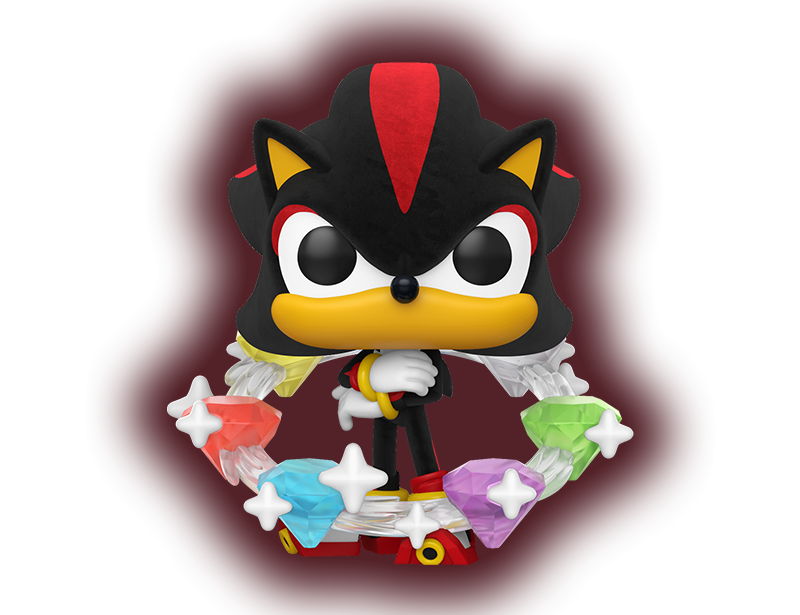 Pop! Shadow with Emeralds (Flocked) - 94115