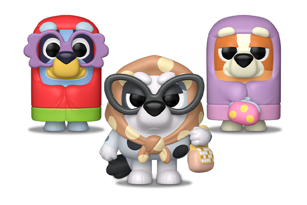 Funko Pop! Bluey vinyl collectibles