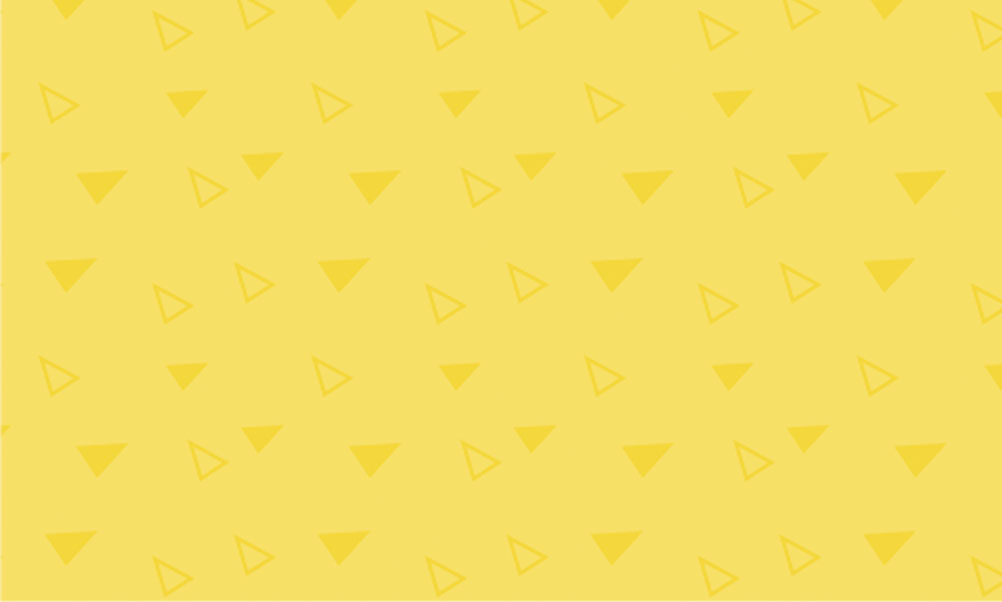 Yellow background with cartoon retro pattern