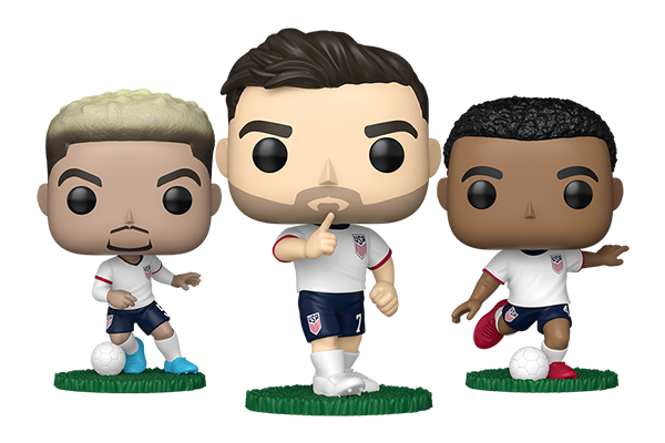 Funko Pop! Team U.S. Soccer vinyl collectibles