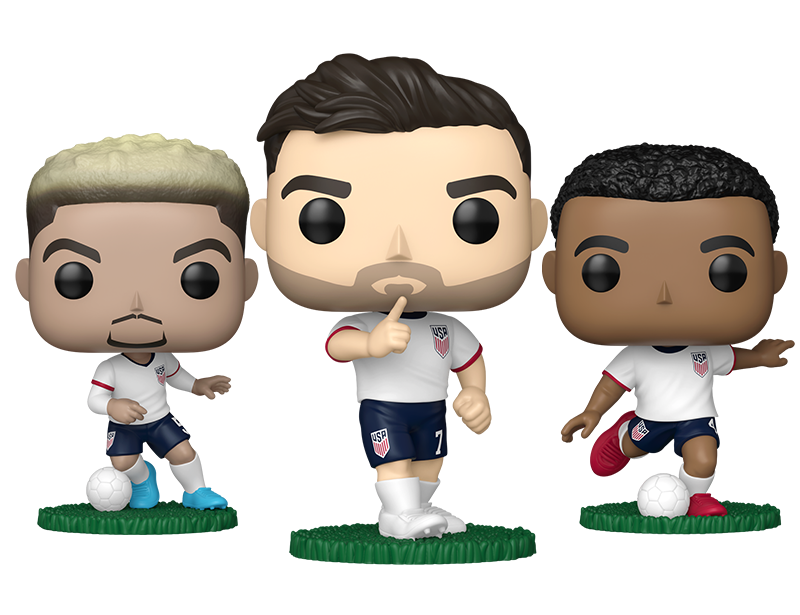 Funko Pop! U.S. Soccer Vinyl collectibles